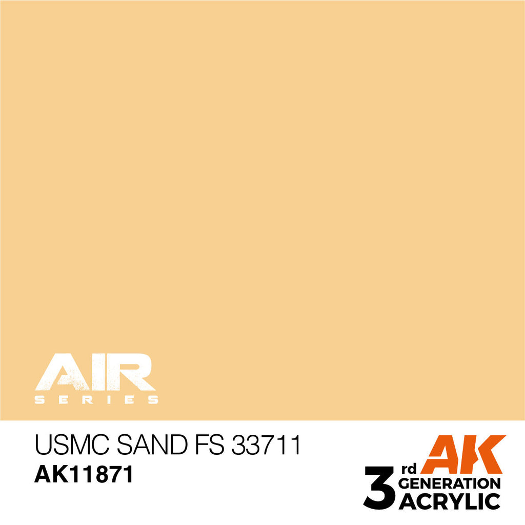AK Interactive Air Series USMC Sand FS 33711 Acrylic Paint 17ml 3rd (2)