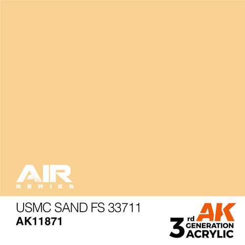 AK Interactive Air Series USMC Sand FS 33711 Acrylic Paint 17ml 3rd (2)