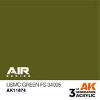 AK Interactive Air Series USMC Green FS 34095 Acrylic Paint 17ml 3rd (2)