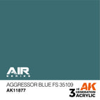 AK Interactive Air Series Aggressor Blue FS 35109 Acrylic Paint 17ml (2)