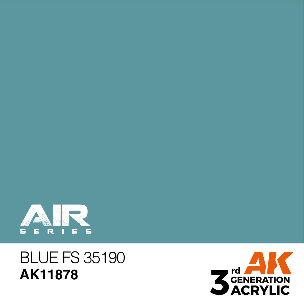 AK Interactive Air Series Blue FS 35190 Acrylic Paint 17ml 3rd (2)