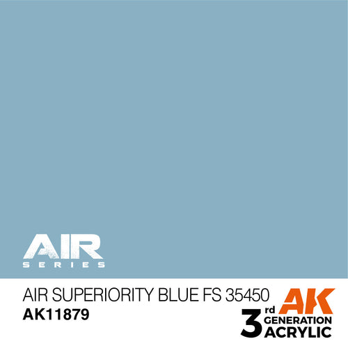 AK Interactive Air Series Air Superiority Blue FS 35450 Acrylic Paint (2)