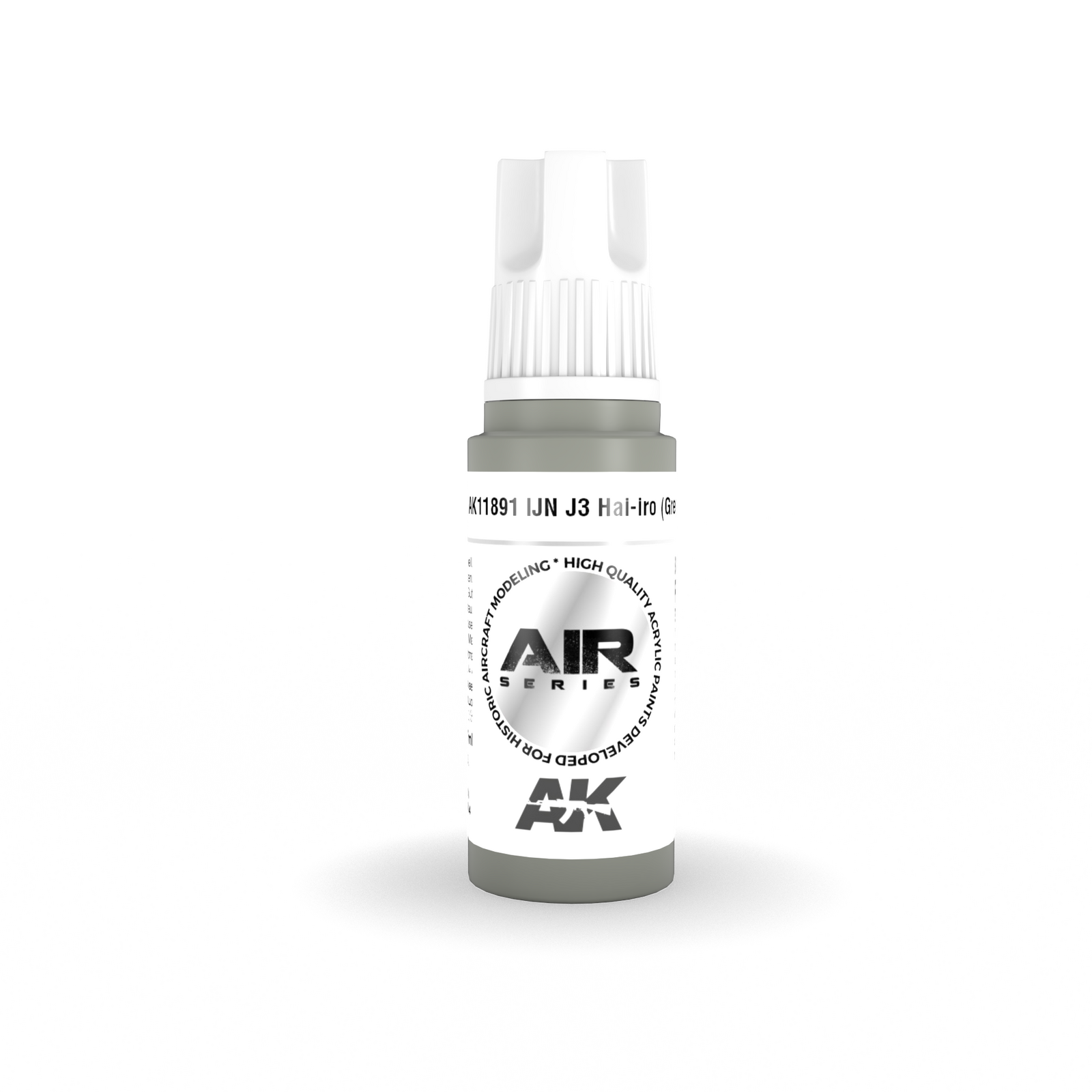 AK Interactive Air Series IJN J3 Hai-iro (Grey) Acrylic Paint 17ml 3rd