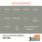 AK Interactive Air Series IJN J3 Hai-iro (Grey) Acrylic Paint 17ml 3rd (3)