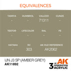 AK Interactive Air Series IJN J3 SP (Amber Grey) Acrylic Paint 17ml (3)
