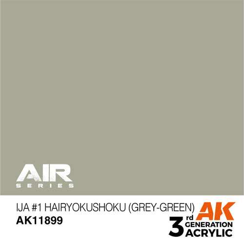 AK Interactive Air Series IJA #1 Hairyokushoku (Grey-Green) Acrylic (2)