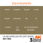 AK Interactive Air Series IJA #30 Karekusa iro (Dry Grass) Acrylic (3)