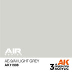 AK Interactive Air Series AE-9/AII Light Grey Acrylic Paint 17ml 3rd (2)