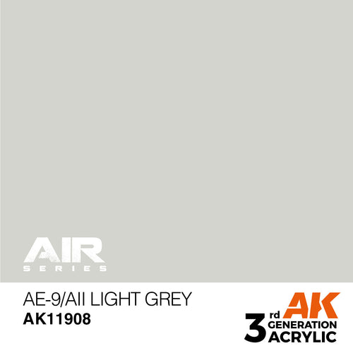 AK Interactive Air Series AE-9/AII Light Grey Acrylic Paint 17ml 3rd (2)