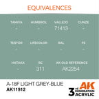 AK Interactive Air Series A-18f Light Grey-Blue Acrylic Paint 17ml 3rd (3)