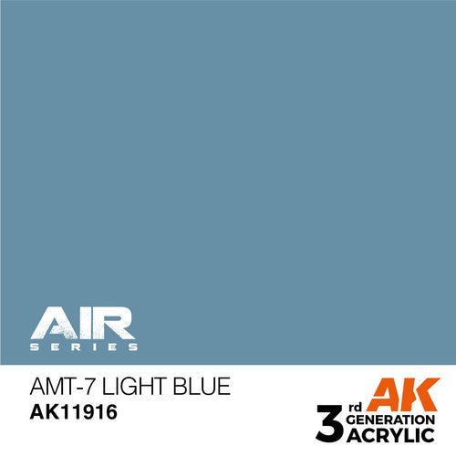 AK Interactive Air Series AMT-7 Light Blue Acrylic Paint 17ml 3rd (2)
