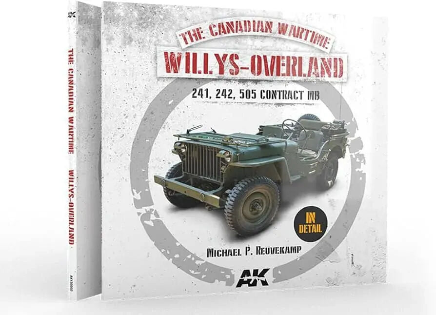 AK Interactive AK130002 Willys-Overland (Canadian) Walkaround Book English