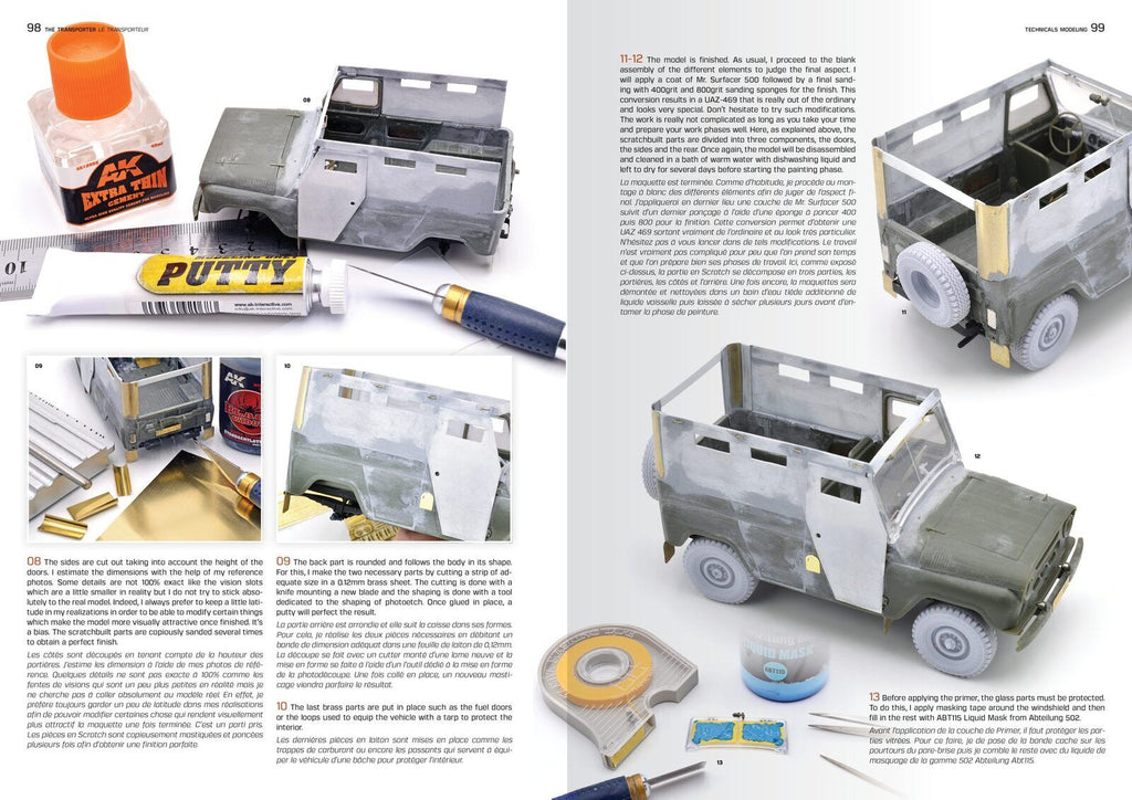 AK Interactive AK130004 Technical Book by Max Lemaire Bilingual