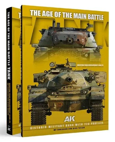 AK Interactive AK130014 Book The Age of the Main Battle Tank English