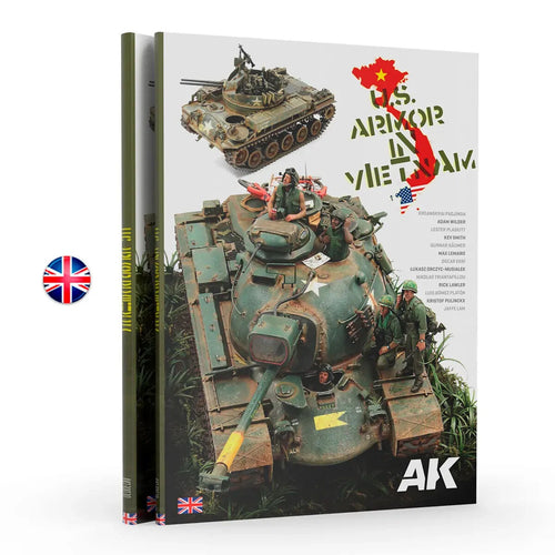 AK Interactive AK130029 Armor in Vietnam Book