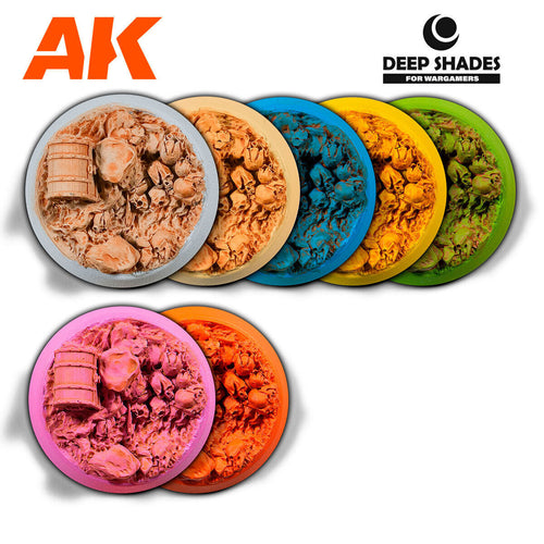 AK Interactive Deep Shades Hazel Brown 30ml (2)