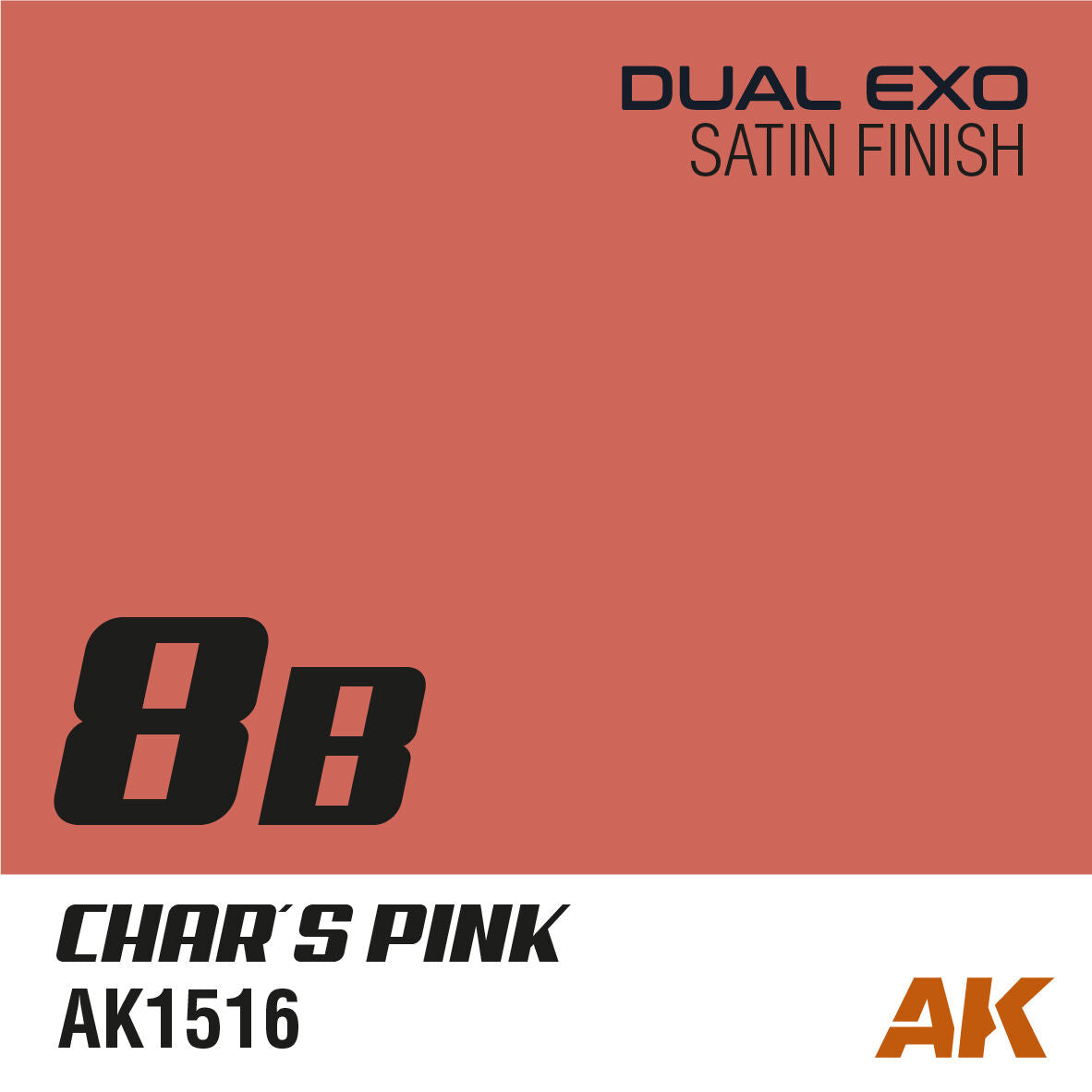AK Interactive Dual Exo 8B - Chars Pink 60ml (2)