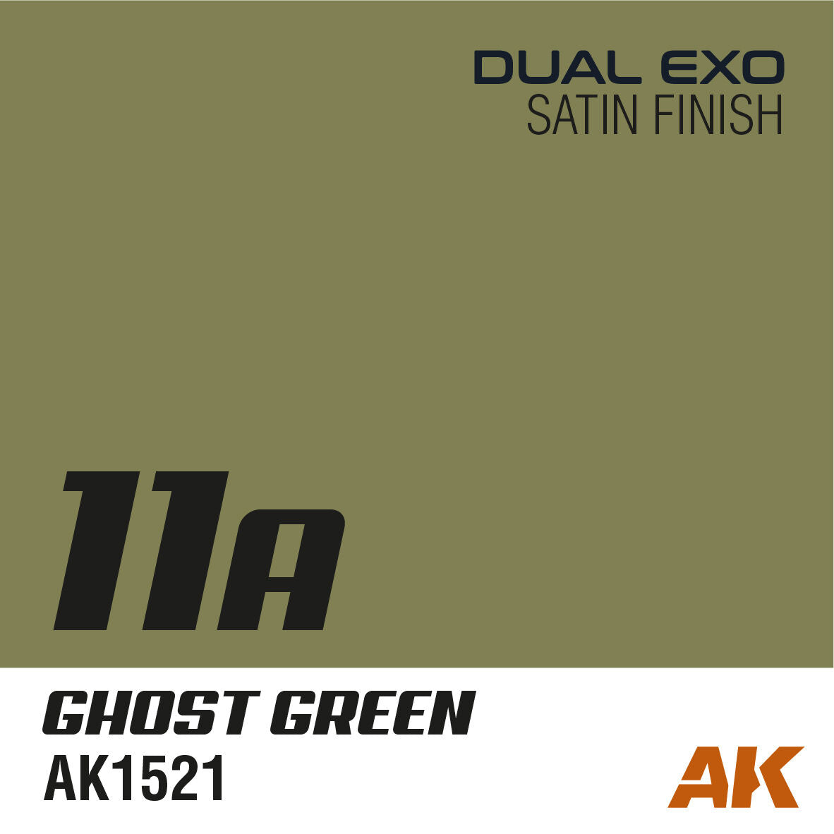 AK Interactive Dual Exo 11A - Ghost Green 60ml (2)