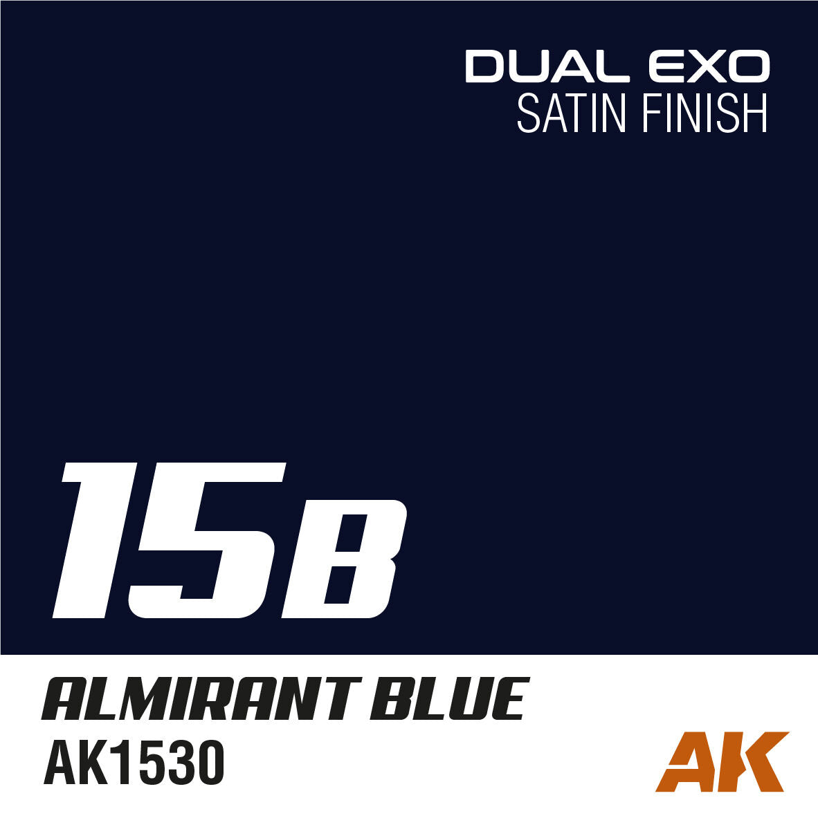 AK Interactive Dual Exo 15B - Almirant Blue 60ml (2)