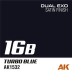 AK Interactive Dual Exo 16B - Turbo Blue 60ml (2)