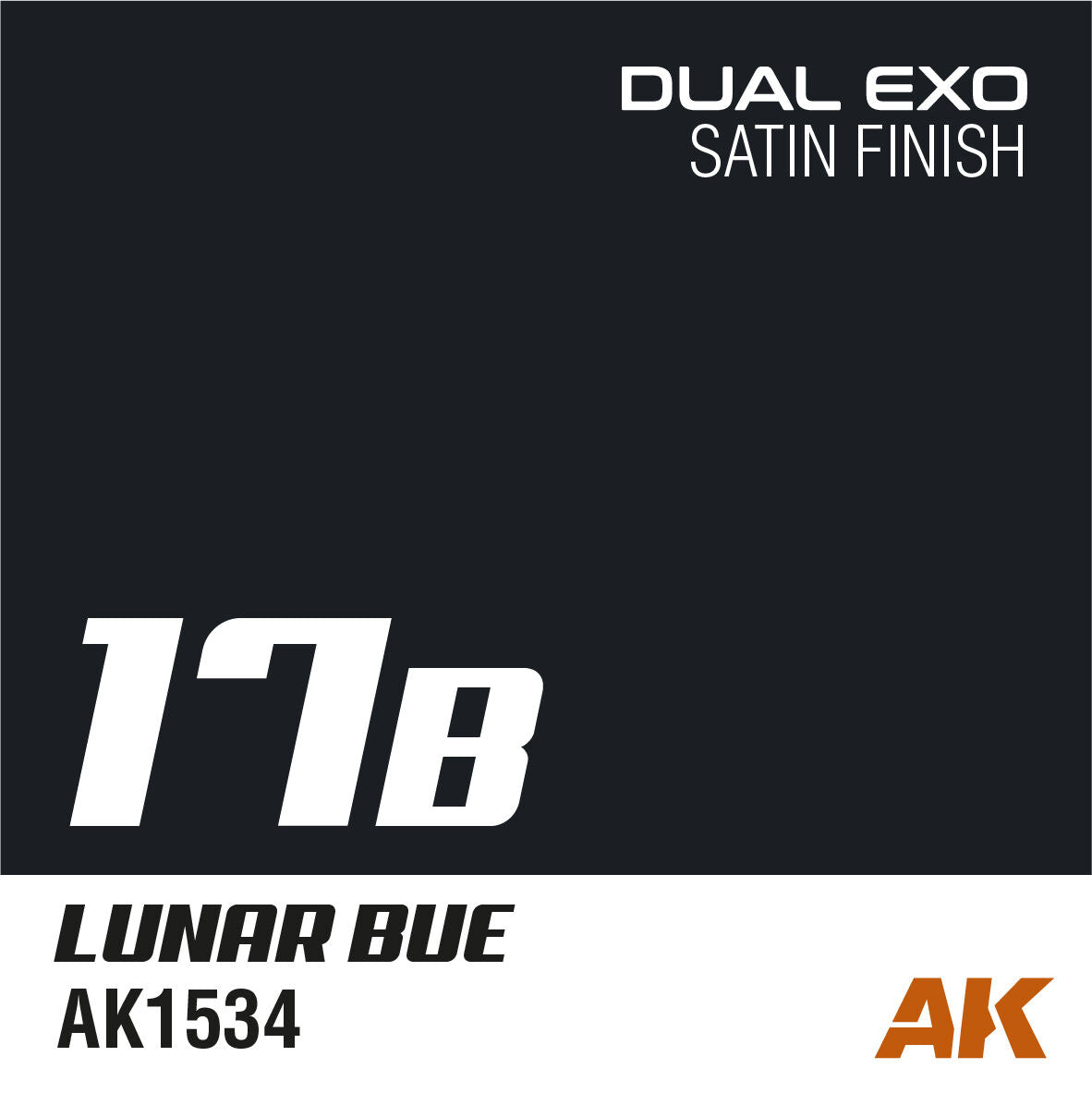 AK Interactive Dual Exo 17B - Lunar Bue 60ml (2)