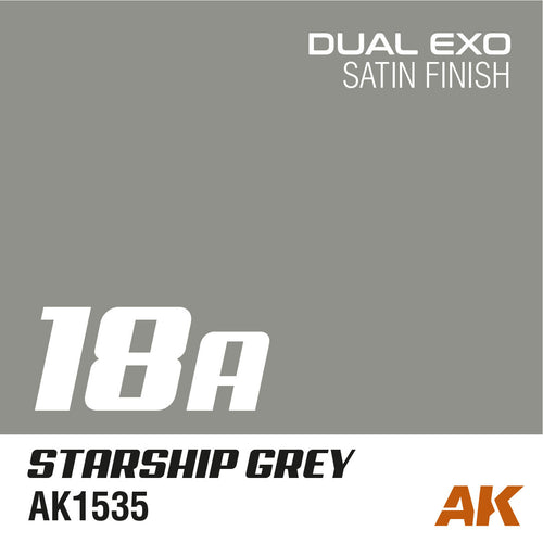 AK Interactive Dual Exo 18A - Starship Grey 60ml (2)