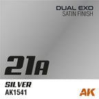 AK Interactive Dual Exo 21A - Silver 60ml (2)