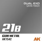 AK Interactive Dual Exo 21B - Gun Metal 60ml (2)