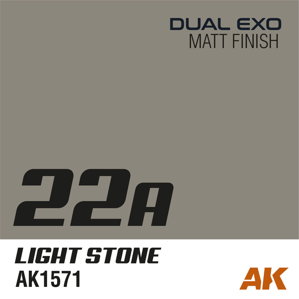 AK Interactive Dual Exo 22A - Light Stone 60ml (2)