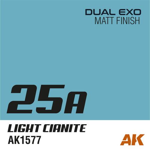 AK Interactive Dual Exo 25A - Light Cianite 60ml (2)