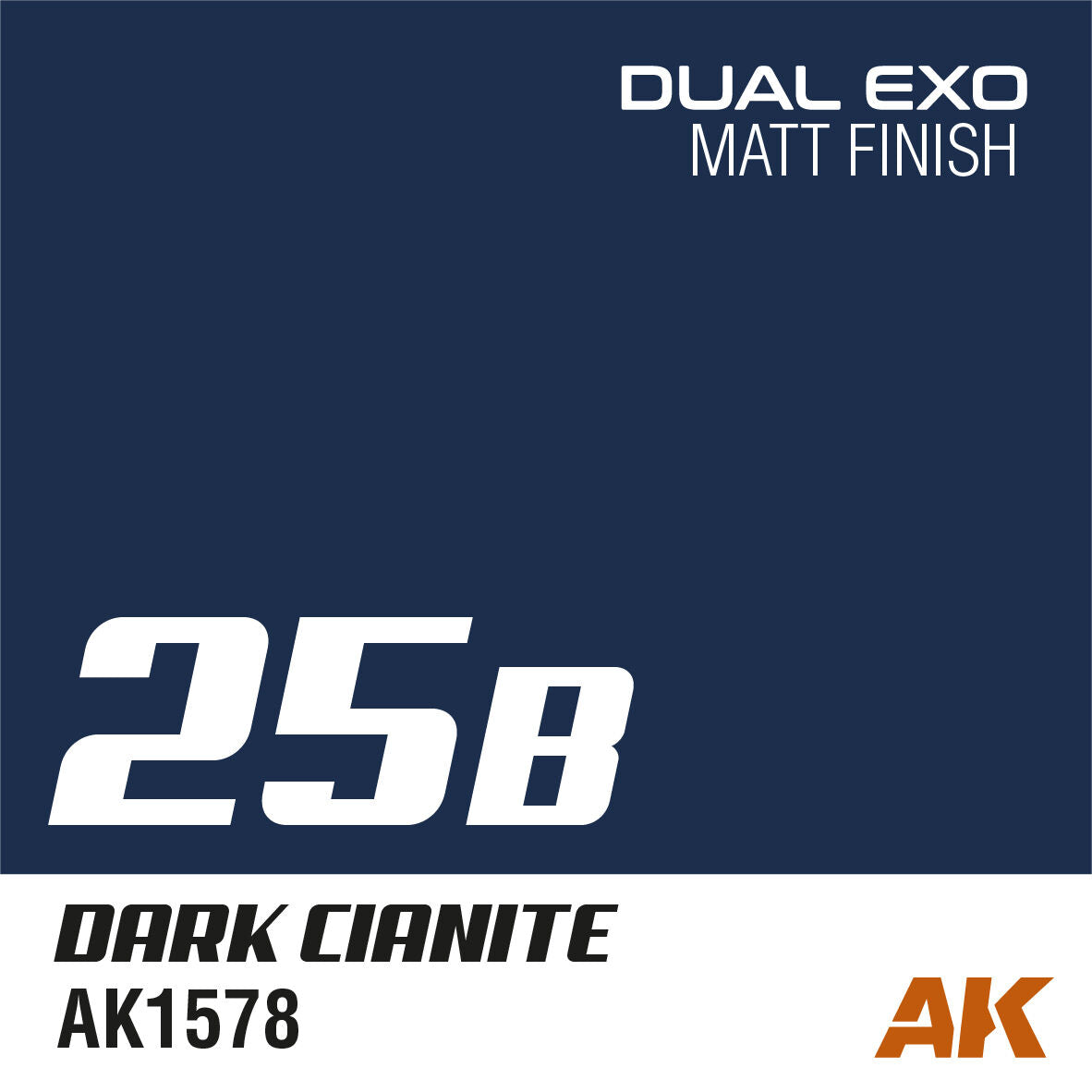 AK Interactive Dual Exo 25B - Dark Cianite 60ml (2)