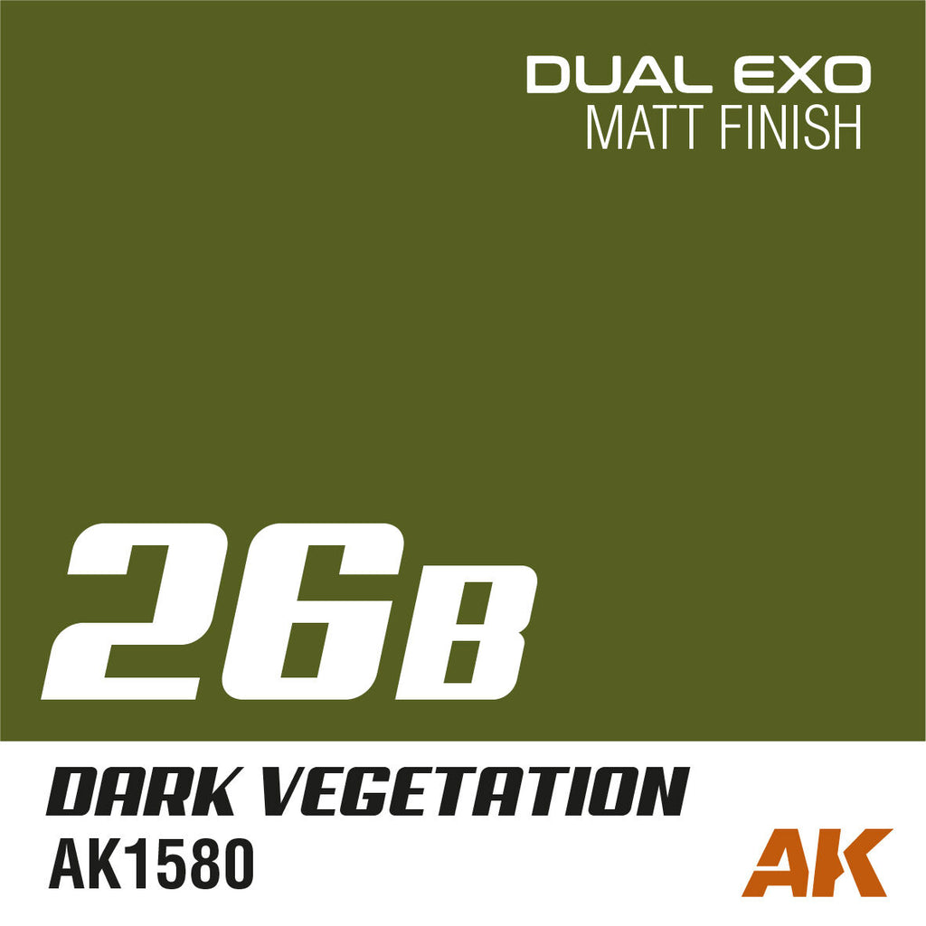 AK Interactive Dual Exo 26B - Dark Vegetation 60ml (2)