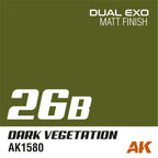AK Interactive Dual Exo 26B - Dark Vegetation 60ml (2)
