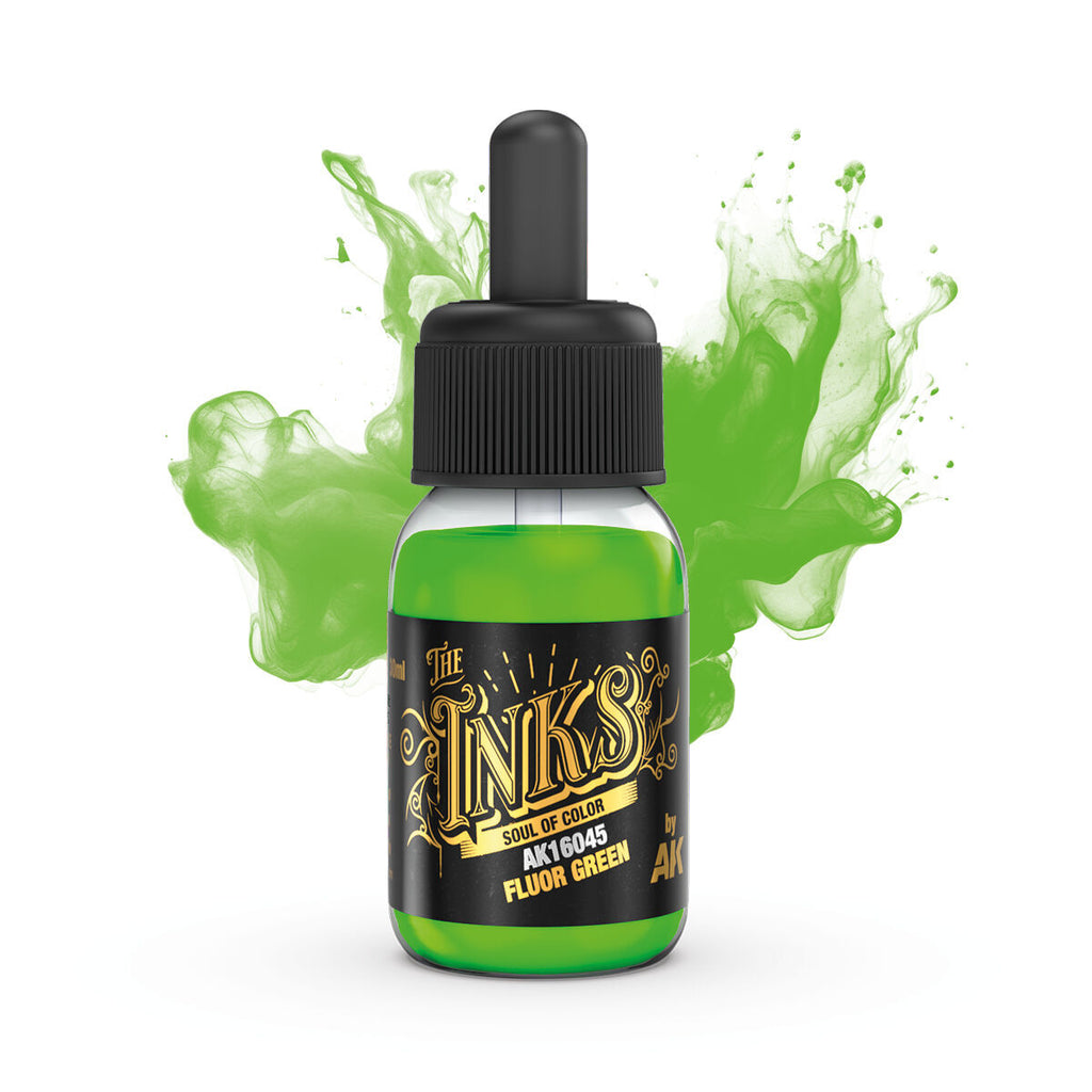 AK Interactive AK16028 The INKS Magic Colors Set Acrylic Ink Set 3 Colours