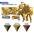AK Interactive AK17502 Quick Gen DAK Uniforms Acrylic Paint Set 3 Colours