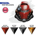 AK Interactive Quick Gen Red Soldiers Acrylic Paint Set (4 Colours) (3)