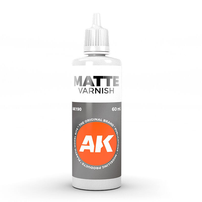 AK Interactive AK190 Matte Acrylic Varnish 60ml