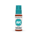 AK Interactive AK19315 Acrylic Wash Standard Rust 18ml