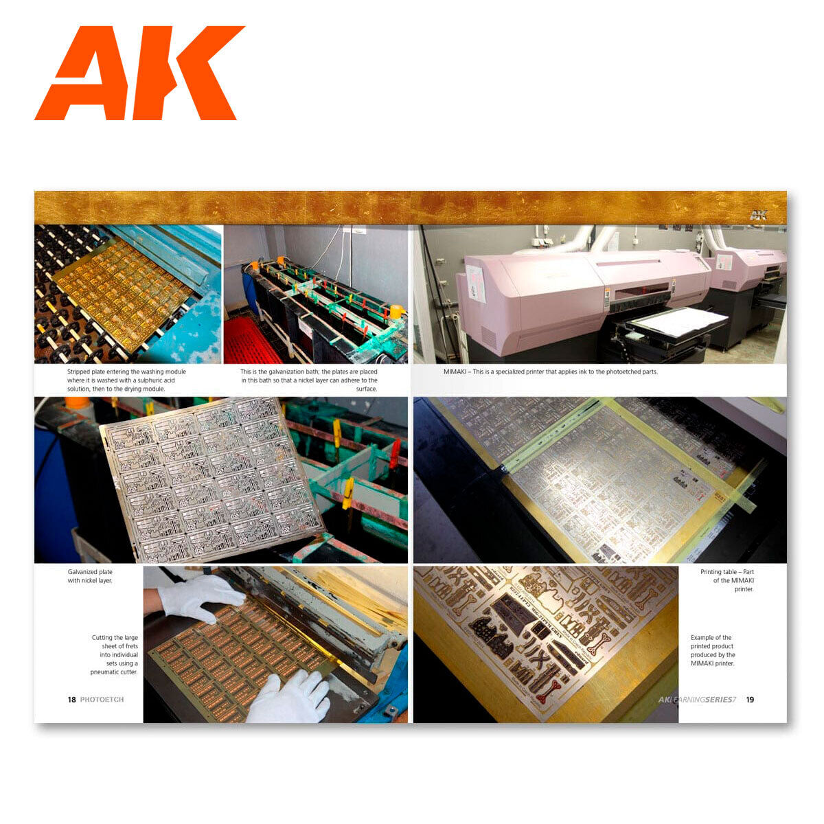 AK Interactive AK244 Learning Series No. 7 Photoetch Parts Book