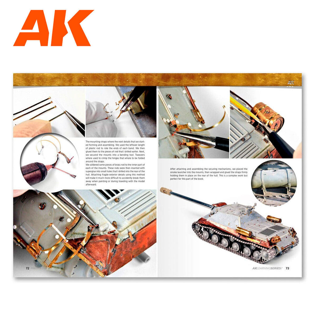 AK Interactive AK244 Learning Series No. 7 Photoetch Parts Book