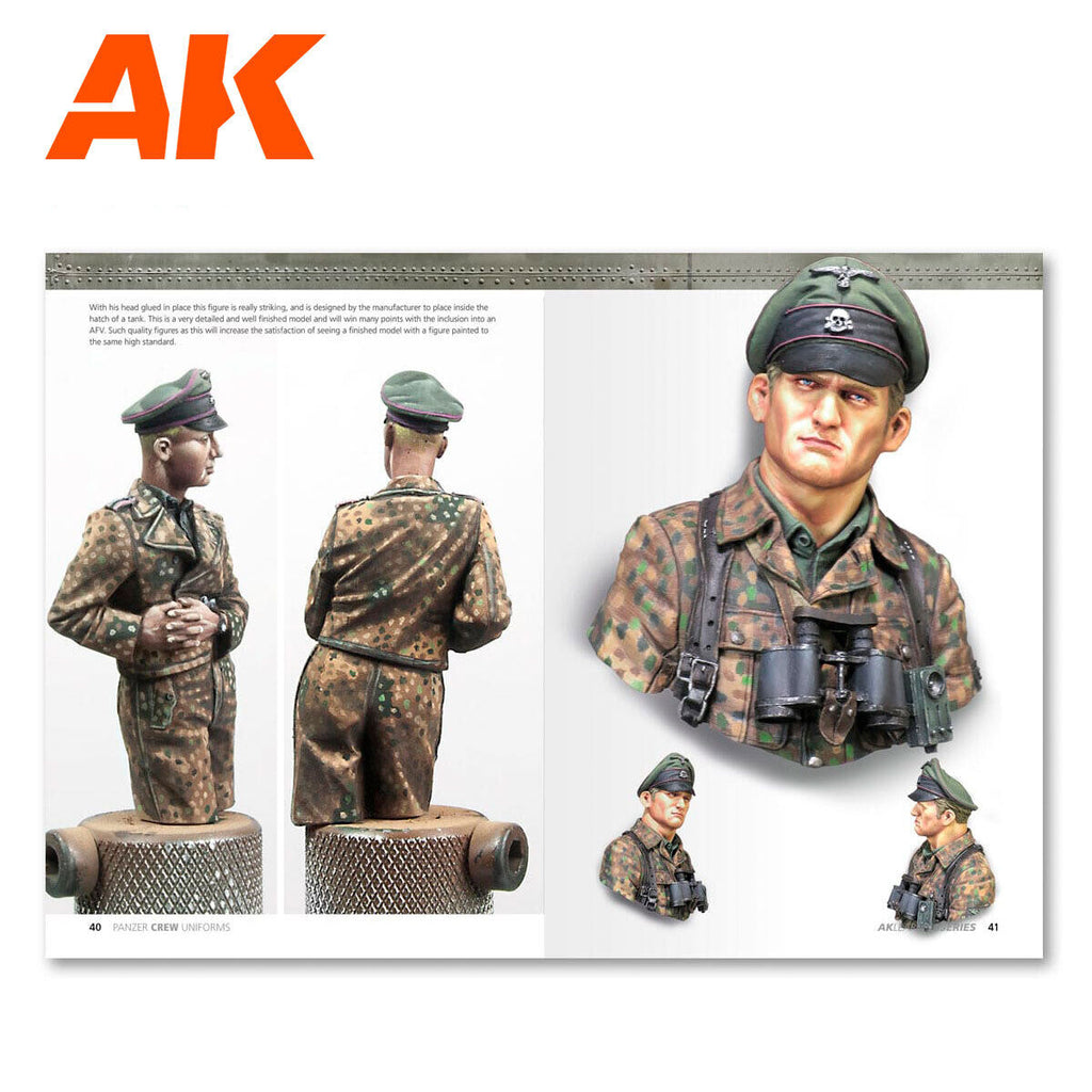 AK Interactive AK272 Learning Series No. 2 Panzer Crew Uniforms Book