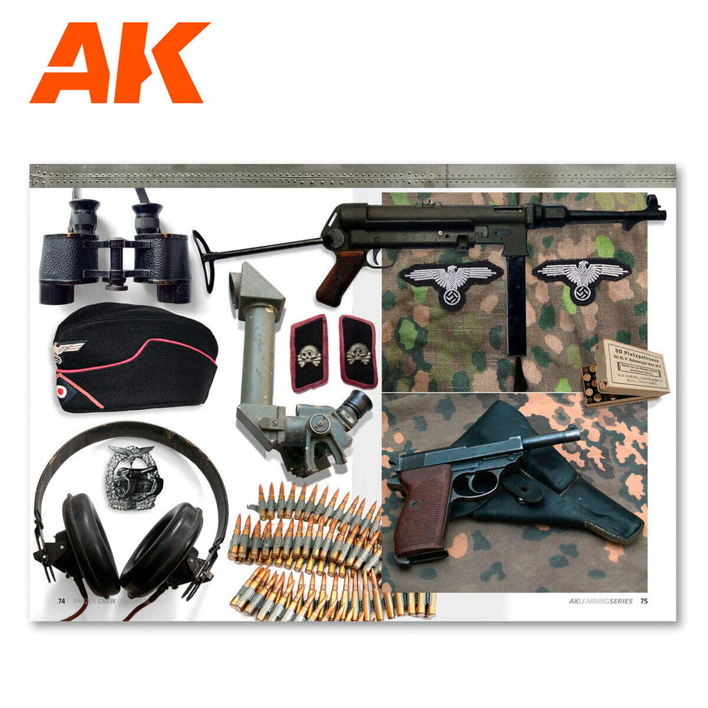 AK Interactive AK272 Learning Series No. 2 Panzer Crew Uniforms Book