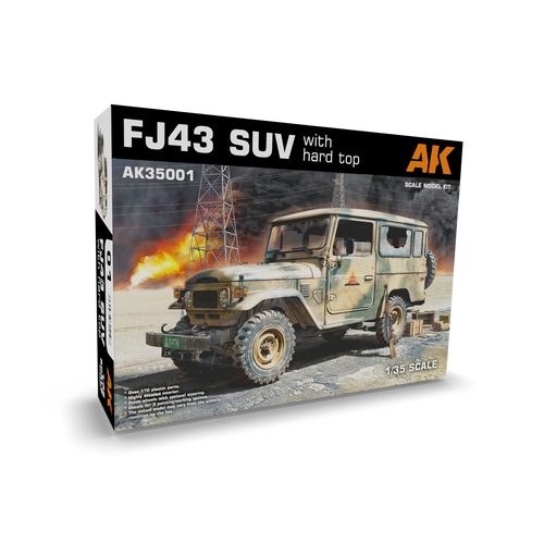 AK Interactive FJ43 Suv With Hard Top