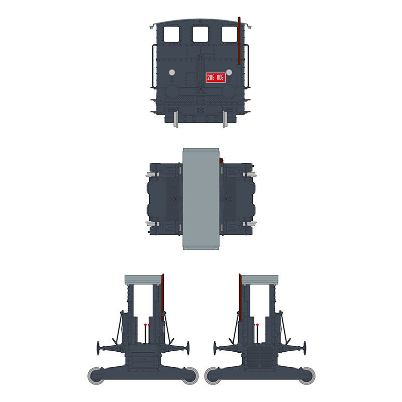 AK Interactive Automotore FS 206/207/208 Sogliola Rail Shunter (5)