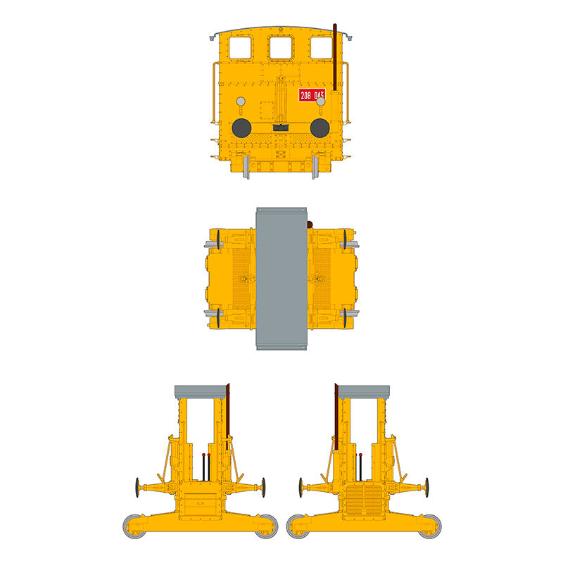 AK Interactive Automotore FS 206/207/208 Sogliola Rail Shunter (4)