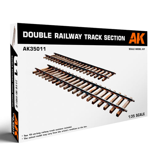 AK Interactive Double Railway Track Section