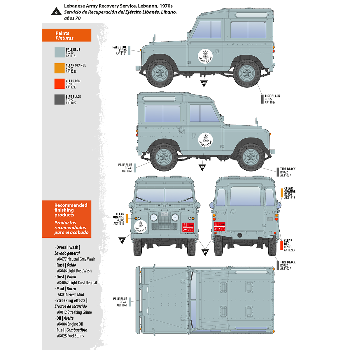AK Interactive Land Rover 88 Series IIA -Station Wagon (8)