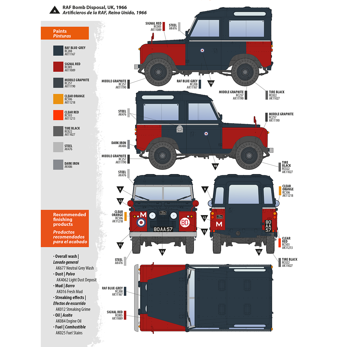 AK Interactive Land Rover 88 Series IIA -Station Wagon (2)
