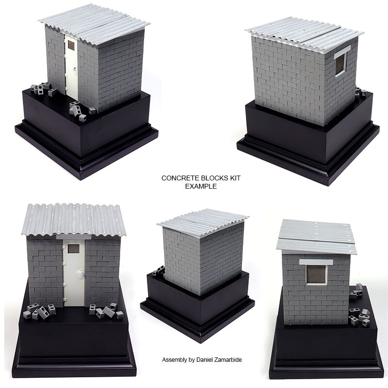 AK Interactive Concrete Blocks Kit Scale (5)