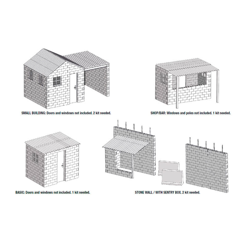 AK Interactive Concrete Blocks Kit Scale (4)